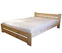 Manželská postel z masivu 86 - 160 cm, Bez povrchové úpravy