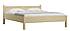 Manželská postel z masivu Nikolas L112 - š. 160cm, přírodní