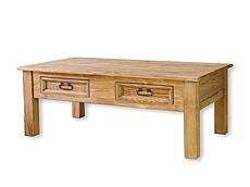 Masivní konferenční stolek Classic Wood MES07