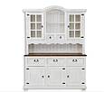 Masivní kredenc Classic Wood WHITE VIT101