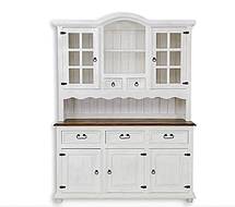 Masivní kredenc Classic Wood WHITE VIT101
