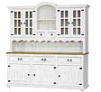 Masivní kredenc Classic Wood White VIT102