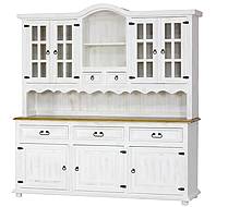 Masivní kredenc Classic Wood White VIT102