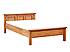 Masivní manželská postel MEXICANA ACC1 140 x 200 cm - vosk