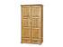 Masivní šatní skříň Classic Wood Slim SZY101/C  policová