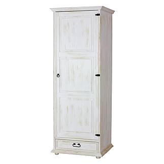 Masivní skříň Classic Wood WHITE SZY102/A