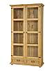 Masivní vitrína Classic Wood VIT107