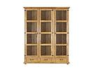 Masivní vitrína Classic Wood VIT108/2 oddělená