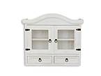 Masivní závěsná skříňka Classic Wood WHITE COS07