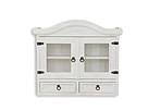 Masivní závěsná skříňka Classic Wood WHITE COS07