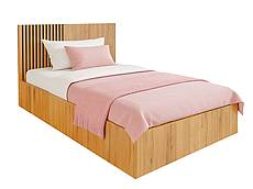 PIANO postel 160x200cm zlatý dub/černá