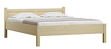 Postel z masivu Nikolas L112 - š. 180cm, přírodní