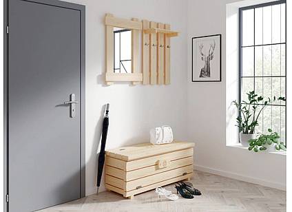 Předsíňová sestava z masivu HANA - olše