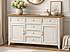 Provensálská komoda LEVANDE K3P SLIM z masivu krémová
