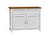 Provensálská komoda LEVANDE K4P z masivu krémová