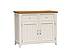 Provensálská komoda LEVANDE K4P z masivu krémová