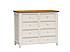 Provensálská komoda LEVANDE K8P z masivu krémová