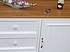 Provensálská komoda LEVANDE K8P4S SLIM z masivu: bílá