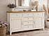 Provensálská komoda LEVANDE K8P4S z masivu: krémová
