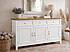 Provensálská komoda LEVANDE SLIM K3P z masivu bílá
