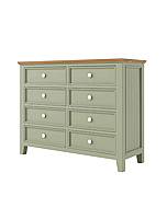Provensálská komoda PROVENCE K8P z masivu olivová