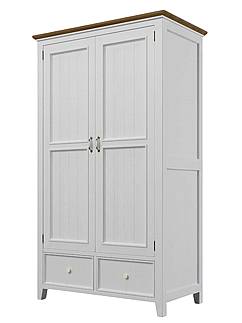 Provensálská skříň LEVANDE AIR W6P policová bílá