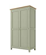 Provensálská skříň LEVANDE W2P kombinovaná olivová