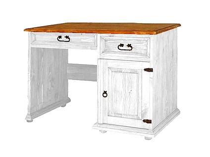 Psací stůl Classic Wood WHITE BIK01/A