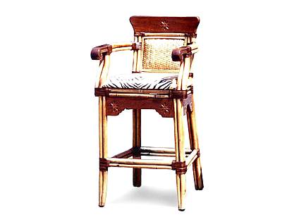 Ratanová barová židle VICTORIA wa
