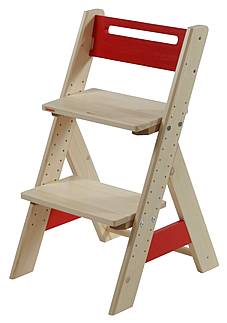 Rostoucí židle ZUZU - červená