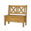 Rustikální jídelní lavice Classic Wood SIL13A 100 cm