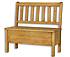 Rustikální jídelní lavice Classic Wood SIL14A 120 cm