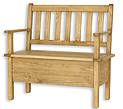 Rustikální jídelní lavice Classic Wood SIL14B 150 cm