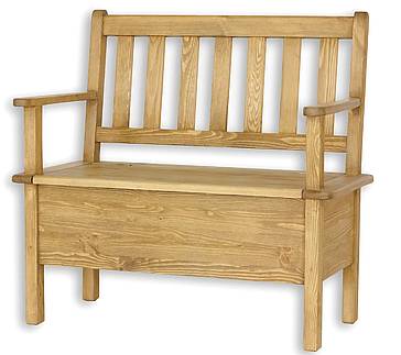 Rustikální jídelní lavice Classic Wood SIL14B 150 cm
