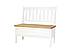 Rustikální jídelní lavice Classic Wood WHITE SIL14A 150 cm