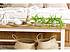 Rustikální jídelní lavice POPRAD WHITE SIL14A 150 cm