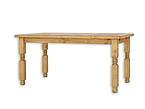 Rustikální jídelní stůl Classic Wood MES01A - 160X80 cm
