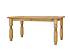 Rustikální jídelní stůl Classic Wood MES01B - 160x80 cm