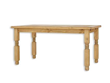 Rustikální jídelní stůl Classic Wood MES01B - 160x80 cm