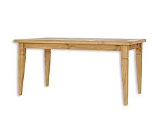 Rustikální jídelní stůl Classic Wood MES03A - 120X80 cm