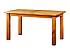 Rustikální jídelní stůl Classic Wood MES13A - 120X80 cm