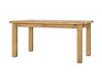 Rustikální jídelní stůl Classic Wood MES13A - 80X80 cm SKLADEM odstín hnědý vosk