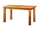 Rustikální jídelní stůl Classic Wood MES13A - 120X80 cm