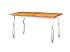 Rustikální jídelní stůl Classic Wood WHITE MES01B 180x90 cm