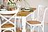 Rustikální jídelní stůl POPRAD WHITE MES03B 120X80 cm
