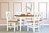 Rustikální jídelní stůl POPRAD WHITE MES13A 200x100 cm