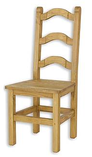 Rustikální jídelní židle Classic Wood SIL01