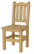 Rustikální jídelní židle Classic Wood SIL05