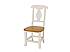 Rustikální jídelní židle Classic Wood WHITE SIL03
