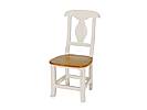 Rustikální jídelní židle Classic Wood WHITE SIL03